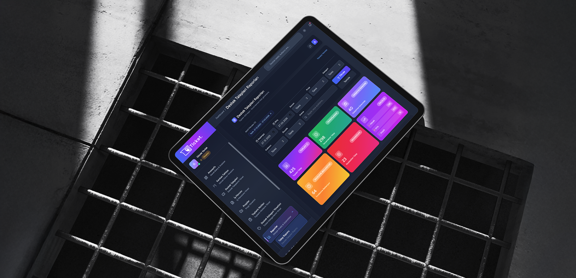 TİCKET SİSTEMİ